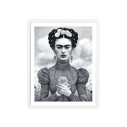  Frida Kahlo Black & White Wall Art! Modern home decor