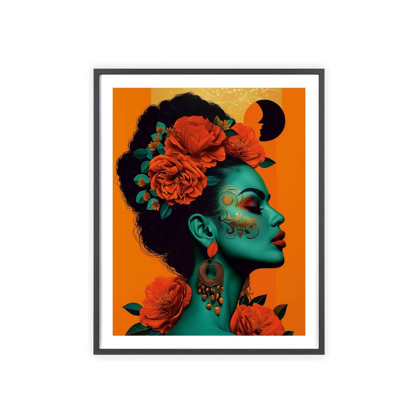 Frida Kahlo Portrait - "Casa Azul"