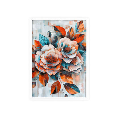 Modern Abstract Camelia