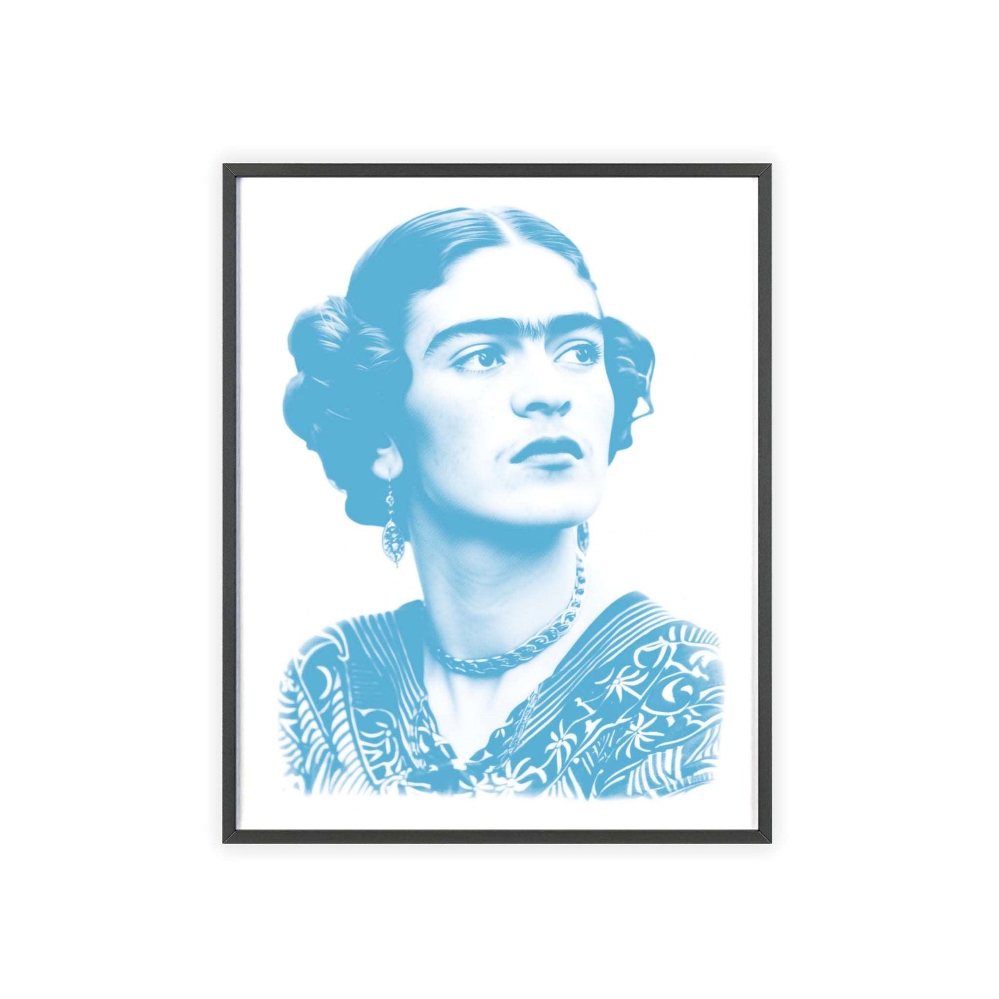 Frida in Cyan - Portrait