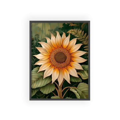 Vintage Sunflower framed wall art - Flower Parade Collection