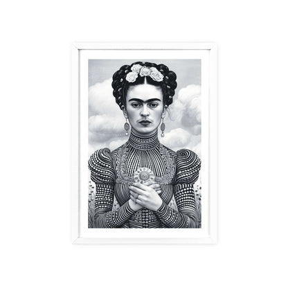  Frida Kahlo Black & White Wall Art! Modern home decor