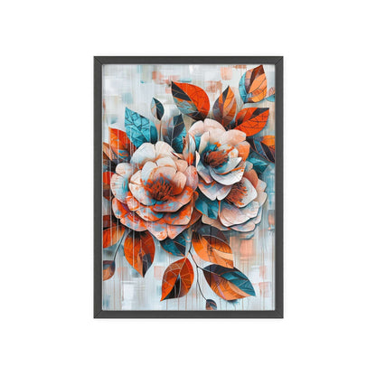 Modern Abstract Camelia