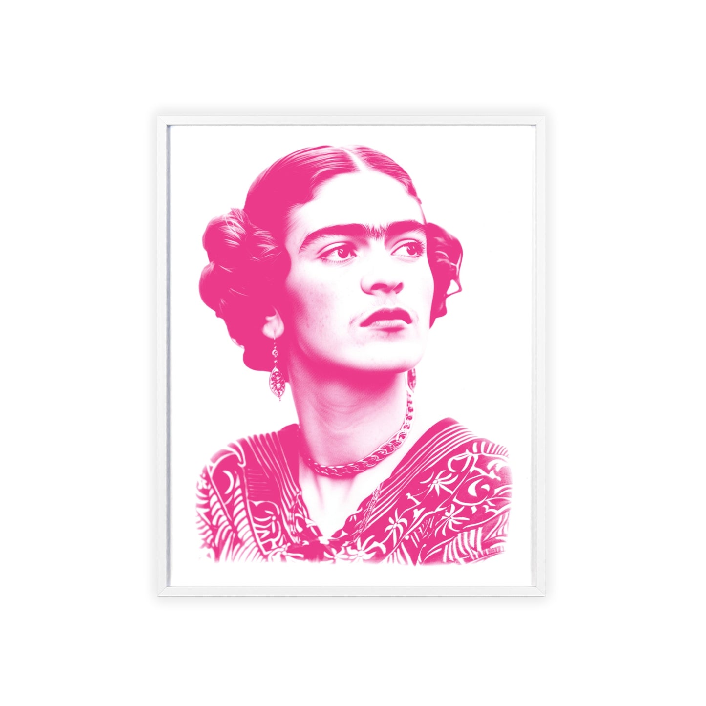 Frida in Magenta - Portrait