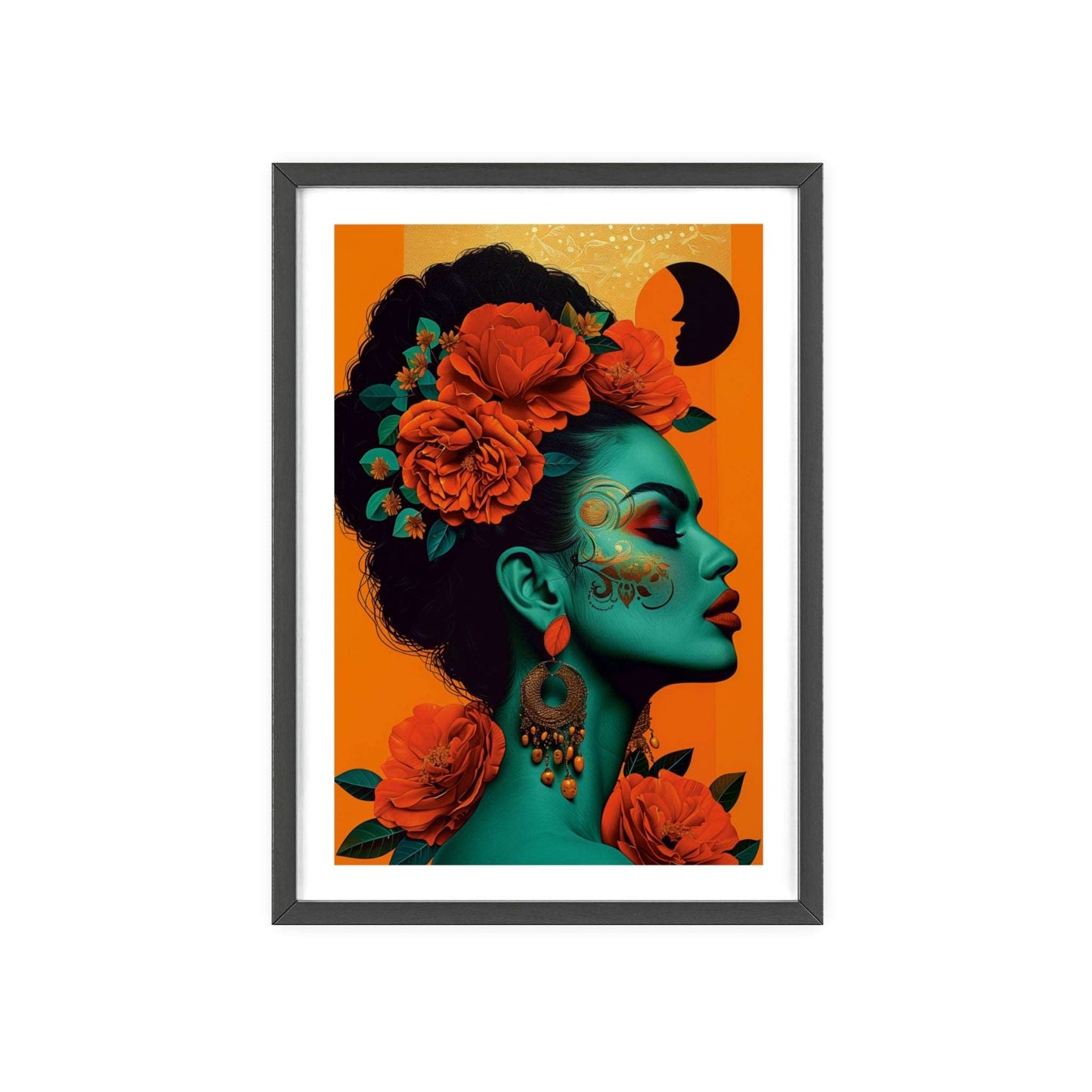 Frida Kahlo Portrait - "Casa Azul"