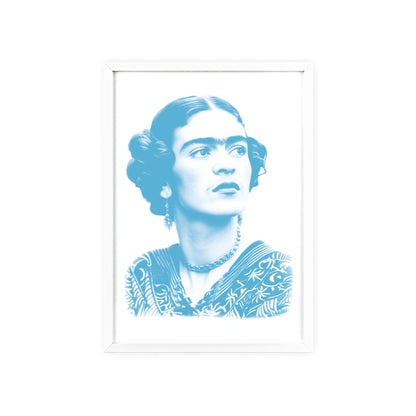 Frida in Cyan - Portrait