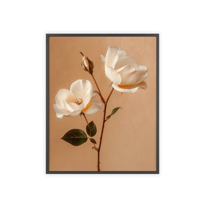 "Vintage Roses framed wall art - Flower Parade Collection"