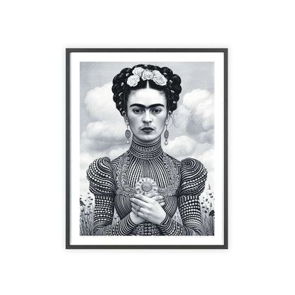  Frida Kahlo Black & White Wall Art! Modern home decor