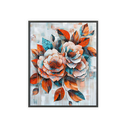 Modern Abstract Camelia