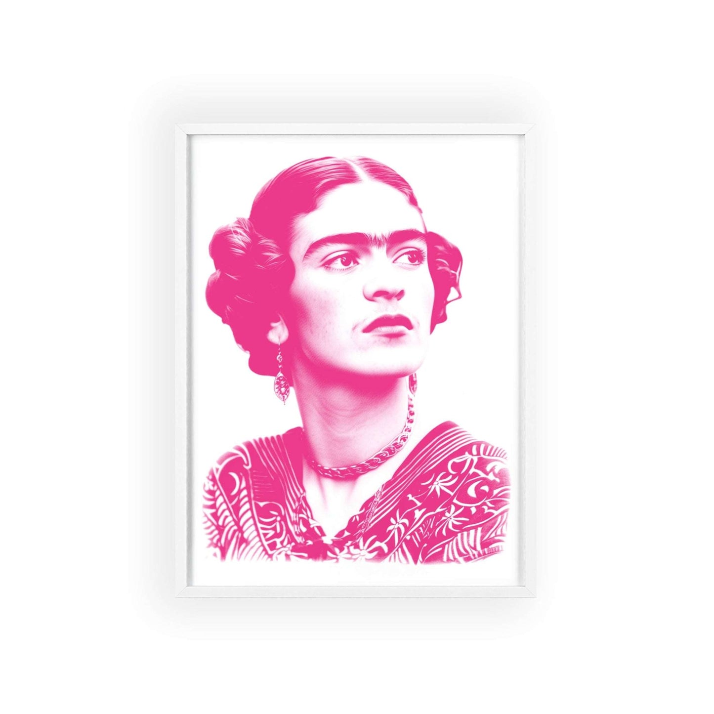 Frida in Magenta - Portrait