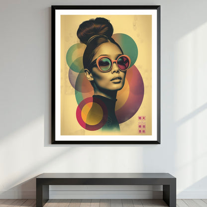 The series Global Glamour: Iconic Women in Pop Art is the perfect adding to your personal space such as home or office!